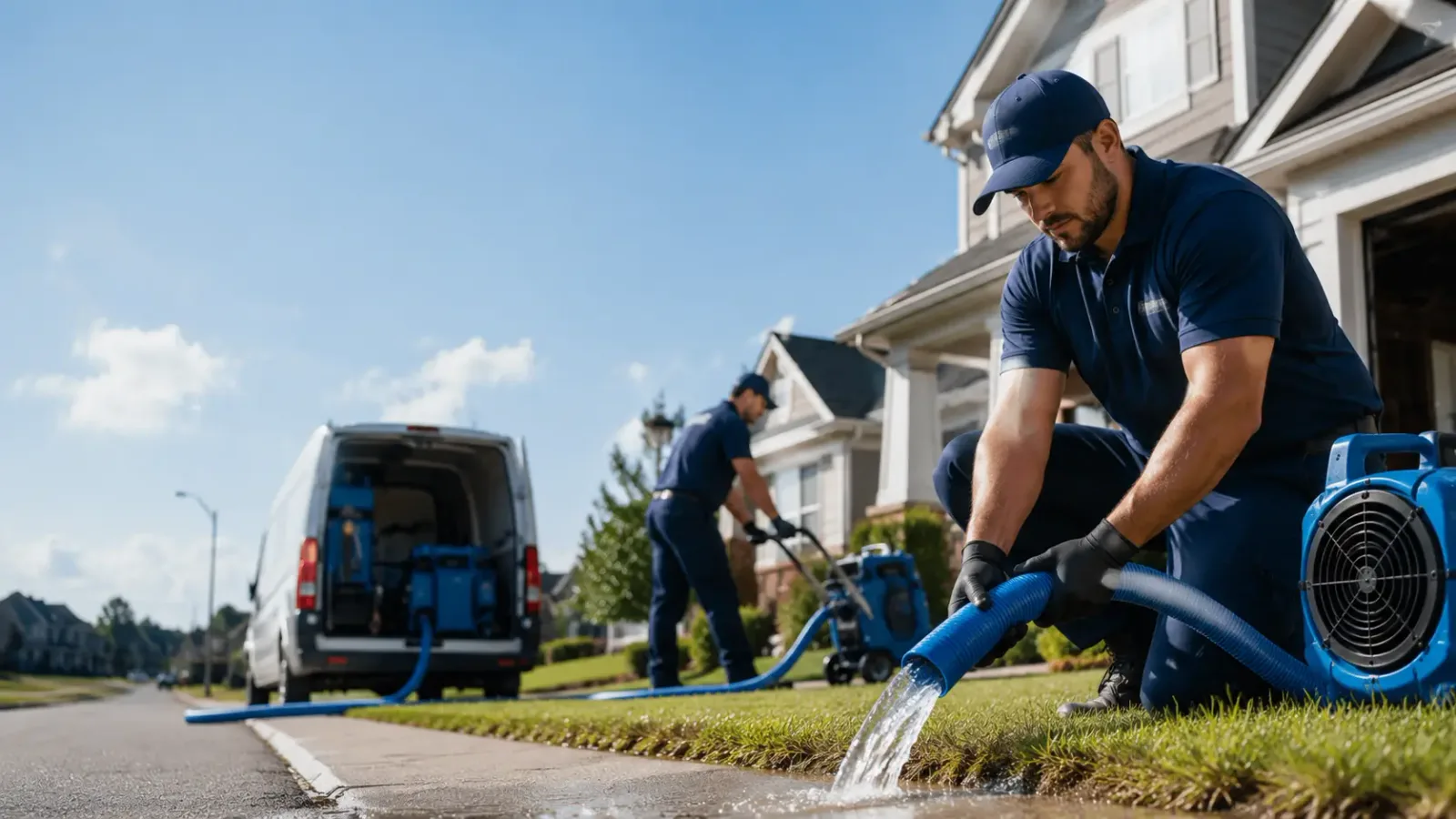 Flood Damage Restoration in Yorkville, OH